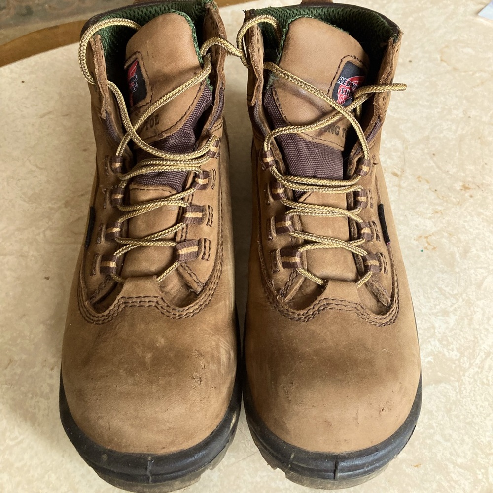 Red Wing Steel Toe Work Boots